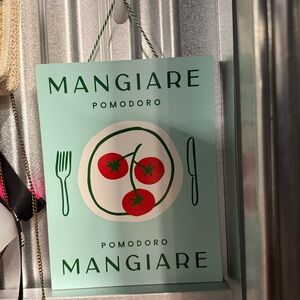 🍅🍝 Mangiare Pomodoro Wall Art 🍅🍝